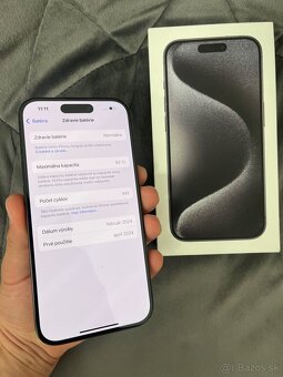 Apple iPhone 15 Pro 128GB Čierny - 4