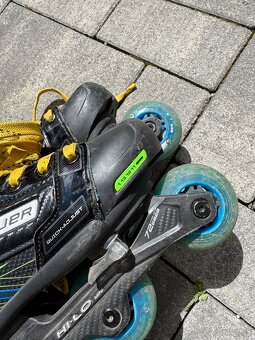 Korčule na inline hokej Bauer XLP Quick-adjust - 4