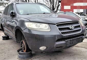 Hyundai Santa Fe 2.2 CRDi 2008 predám KAPOTA, SVETLO, PREVOD - 4