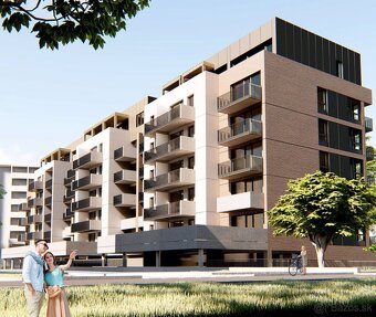 Predáme apartmán č. 215A v obytnom dome Baťove rezidencie. - 4