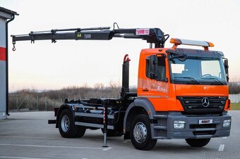 MERCEDES AXOR 19T HÁKOVÝ NOSIČ KONTAJNEROV HYDRAULICKÁ RUKA - 4