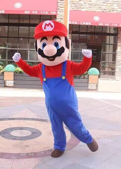 Nový mega veľký maskot super mario - 4