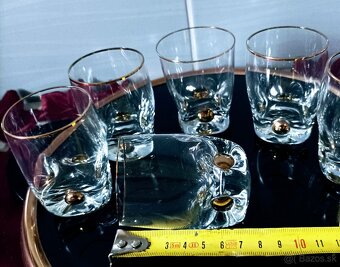 Poháre  - Zlatý Jano , krištáľovú - 4