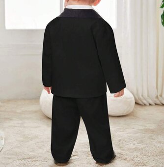 Detský oblek aj s košelou - 4