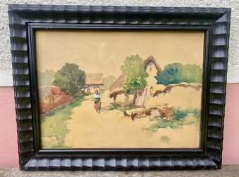 Predám obrazy,akvarely od, A.Neogrády - 4