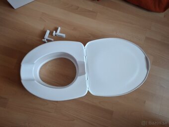 Zvyšovač WC s príklopom 14cm nový - 4