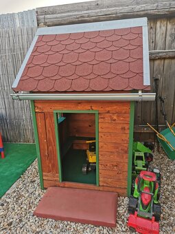 Drevený detský domček - 4