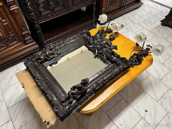 Starožitné zrcadlo s aplikami - 4