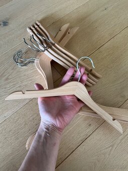 Detske drevené vešiaky Ikea HÄNGA - 4