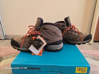 Nepremokavé turistické topánky SCARPA MORAINE MID GORE TEX - 4