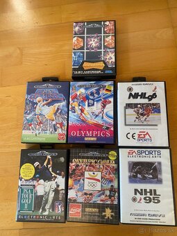 Sega Mega Drive herná konzola + 7hier + príslušenstvo - 4