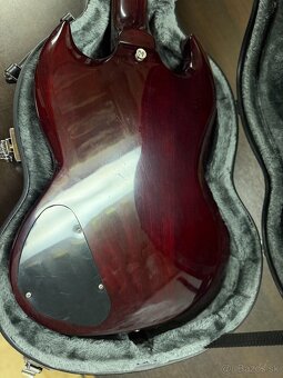 Predám el.gitaru SG BaCH cherry - 4