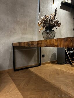 Dreveny Jedálenský stôl Industrial Elmina - 4