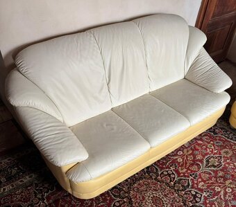 Kožená sedací souprava 3+2+1,5840 - 4