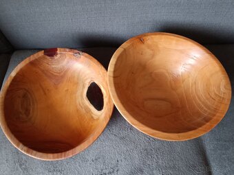 Drevené servírovacie misy, priem. 31 cm - 4