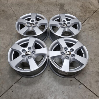 Hliníkové Škoda disky 5x100 R14 6J ET43 - 4