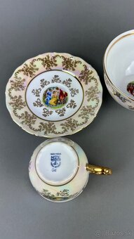 Porcelán tri grácie, raňajkový set - 4