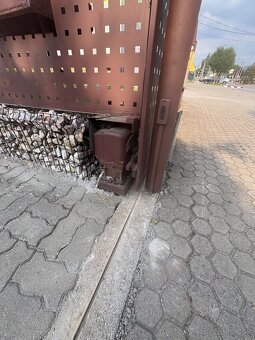 Brana s ovladaním, fotobunky, majak, ovladac - 4