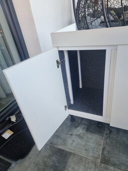 Vystužená skrinka skriňa pod akvárium so svetlom - 4