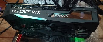 AORUS GeForce RTX 3070 MASTER 8GB OC– LCD displej, Dual BIOS - 4