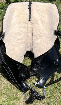 Westernový sedlový komplet 23) černý - 4