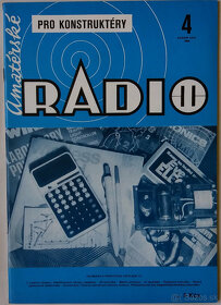 Amatérské Radio 1980 Ročník XXIX - 4