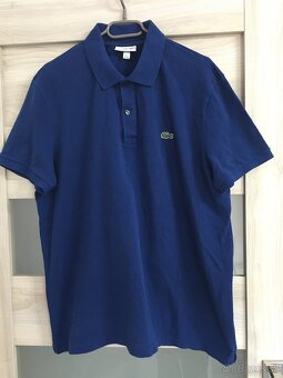 LACOSTE / pánska polokošeľa XXL - 4