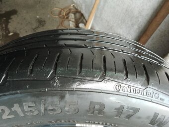 2x letné pneumatiky 215/55 r17 - 4
