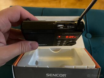 Sencor vreckove radio mp3 usb micro sd card - 4