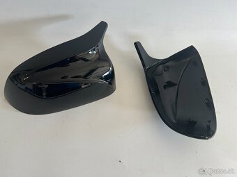Kryty zrkadla čierne BMW X3 X5 G01 G05 - 4