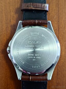 Pánske hodinky CASIO MTS-100 L, Sapphire - 4