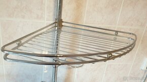 Chromový stojan do kúpelne - 4