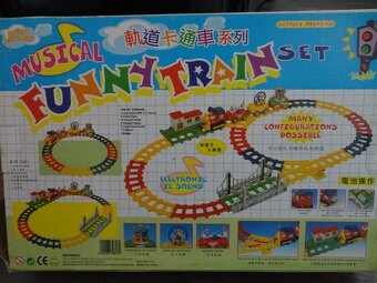 Elektrický VLÁČIK so zvukom - plastový - 4