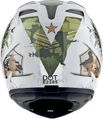 Prilba AGV T2 Warrior Army Green - 4