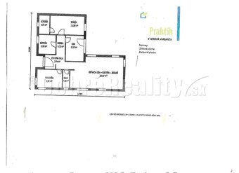 PREDAJ: Montovaný nízkoenergetický 4-izbový drevodom Praktik - 4