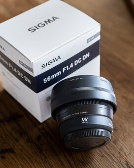 Sigma 56mm 1.4 micro 4/3 - 4
