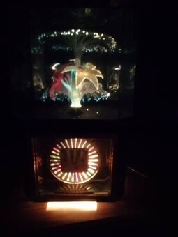 Hodinky retro farebné svetenie - 4