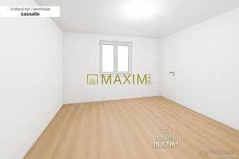 Exkluzívny 3-izbový penthouse s terasou, 158,77 m², Trnava - 4