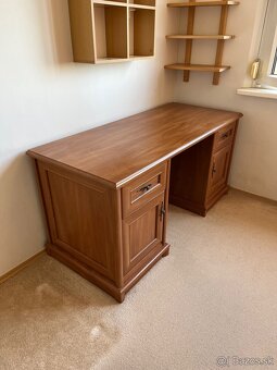 Písací stôl so šuflíkmi - 4