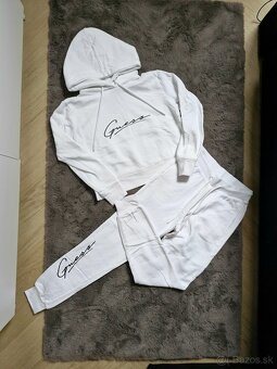 NOVE Guess biela a cierna teplakova suprava XS, XS/S - 4