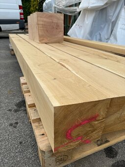 Dubové hranoly o veľkých prierezoch - 4