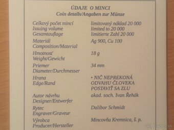 Wetzler a Vrba 2024 PROOF – Investičné striebro - 4