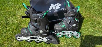 Detské kolieskové korčule K2 SK8 Hero Boa ALU - 4