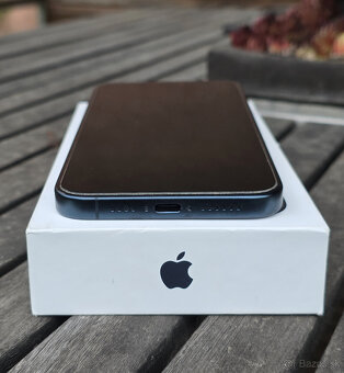 Predam Iphone 15 PRO MAX 256 GB modrý titán, záruka - 4