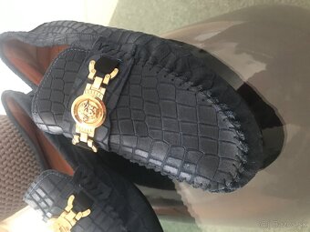 NOVÉ VERSACE pánske topánky 42/43 - 4