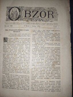Obzor 140 rokov stare noviny - 4