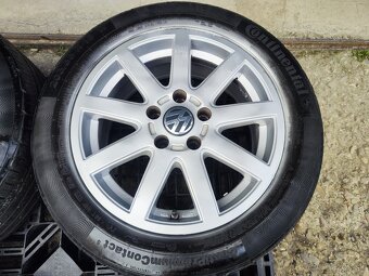 Alu sada =5x112 =orig. VOLKSWAGEN= s pneu= 205/55 R16 - 4