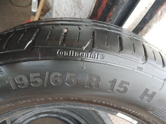 4x letné pneumatiky 195/65 r15 - 4