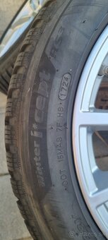 Predam original BMW R17 sadu kolies + kvalitne zimne pneu - 4