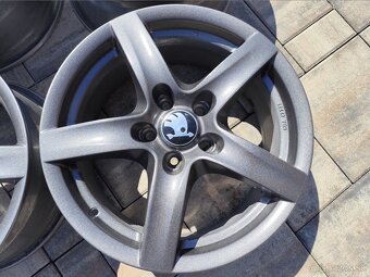 5x112 r17 hliníkové disky Audi, Skoda, Volkswagen, Mercedes - 4